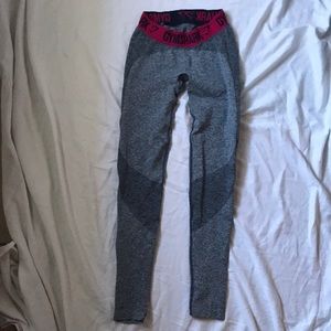 Gymshark flex leggings - Sapphire Blue Marl/Rose